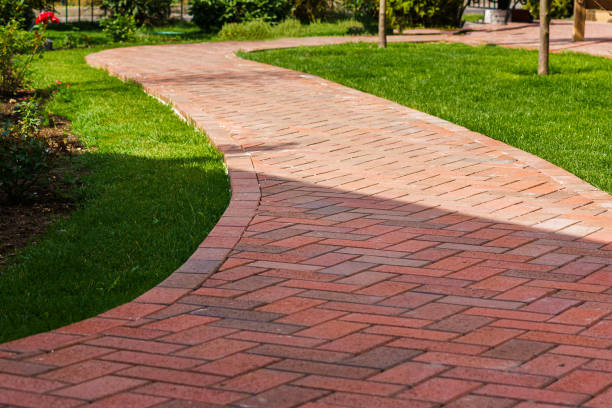 Permeable Paver Driveway in Archdale, NC